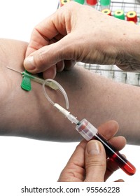 Taking A Blood Sample