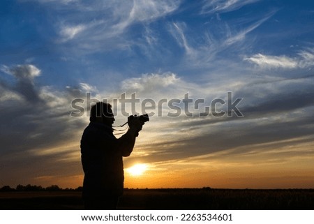 Similar – Foto Bild Hallig Gröde | Sonnenuntergang schauen