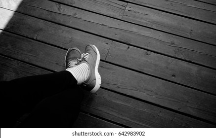 Taking a rest, waiting