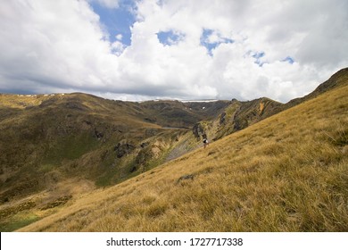 Taking A Shortcut On The Track To Lake Peel, Kahurangi NP In New Zealand.