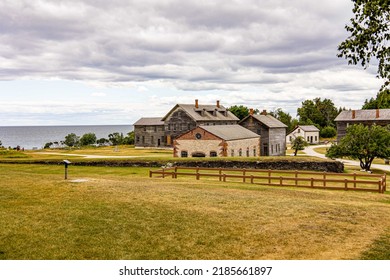 Taking a walk down the path from the visitors center to eh old Ghost town at Fayette State Historic Park is a walk back in to history.  The history of the minning that helped the Upper Peninsula of Mi