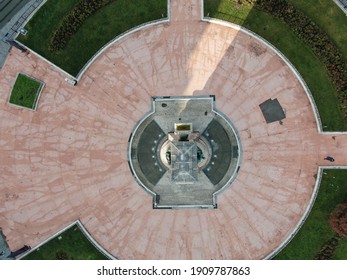 Taksim Square Aerial View, Newly Shot