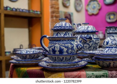 Talavera Mexican Kitchens Decorated Blue Kitchen Stock Photo 1220782399 ...