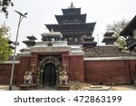 Taleju Temple in Hanuman-Dhoka Durbar Square, Kathmandu, Nepal - Taleju temple can only be visited once a year by Hindus only