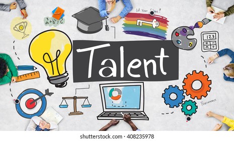 Talent Expertise Natural Skill Occupation Skills Concept