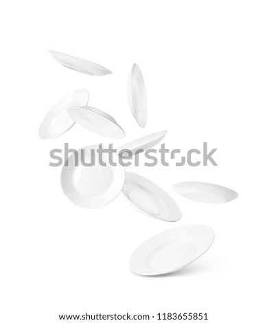 Image, Stock Photo Steel plate in floating suspension for balance exercises