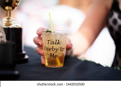 Talk Derby To Me Classic Mint Julep Cocktail At Derby Party