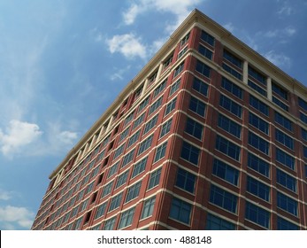 Tall building, angled perspective