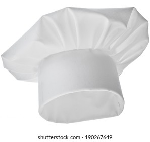 Tall Chef Hat Isolated On White Background