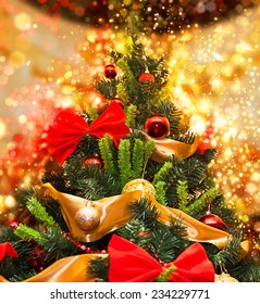 Tall Christmas Tree For High Ceiling Images Stock Photos