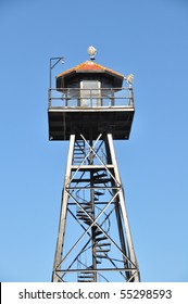 Tall Prison Guard Tower