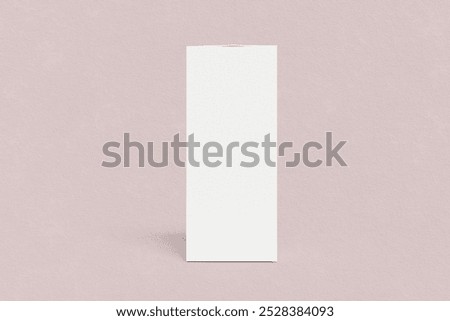 Tall Rectangular Packaging Boxes Mockups, Front And Side View, Opened And Closed Lid, Isolated On Pink Background
