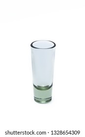 Tall Shot Glass Isolated On White