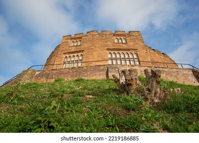 Tall Stone Castle Tower Example                      