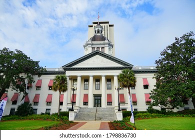 Tallahassee, FL /USA 11 13 2017: Florida state building at Tallahassee, Florida, USA