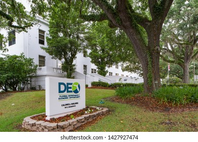 TALLAHASSEE, FL, USA - JUNE 11, 2019: Florida Department Of Economic Opportunity Tallahassee FL