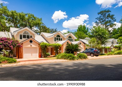 Tallahassee, FL, USA - May 12, 2021: Single family house in Tallahassee Florida USA