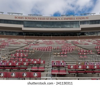 TALLAHASSEE, FLORIDA - DECEMBER 6: Bobby Bowden Field At Doak Campbell Stadium On The Campus Of Florida State University On December 6, 2014 In Tallahassee, Florida