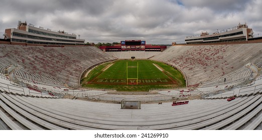 TALLAHASSEE, FLORIDA - DECEMBER 6: An Empty Bobby Bowden Field At Doak Campbell Stadium On The Campus Of Florida State University On December 6, 2014 In Tallahassee, Florida