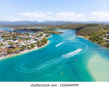 Tallebudgera Creek From The Air