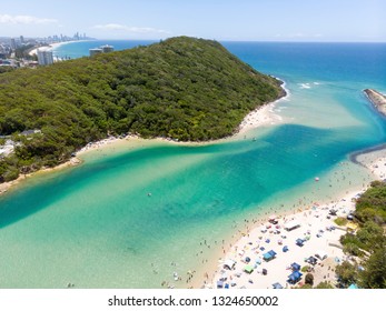 Tallebudgera Creek From The Air