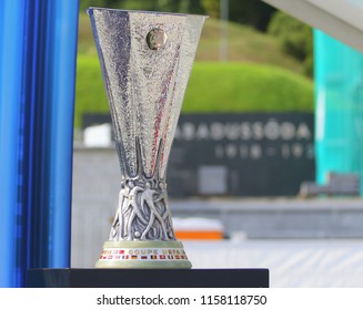 TALLINN, ESTONIA - AUGUST 15, 2018: UEFA Cup  During The Match 2018 UEFA Super Cup Real Madrid - Atletico At The Stadium A. Le Coq Arena