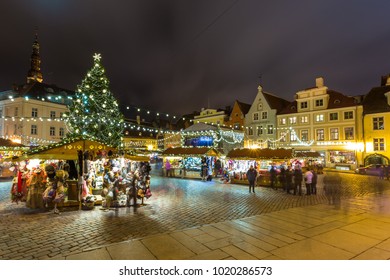 Christmas Market Tallinn Stock Photos Images Photography