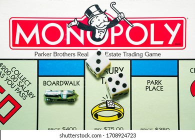 monopoly board template vector