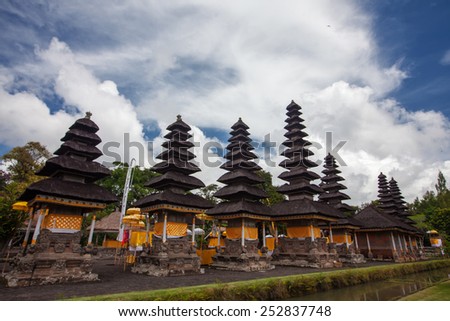 Taman Ayun Temple Bali Indonesia On Stock Photo Edit Now