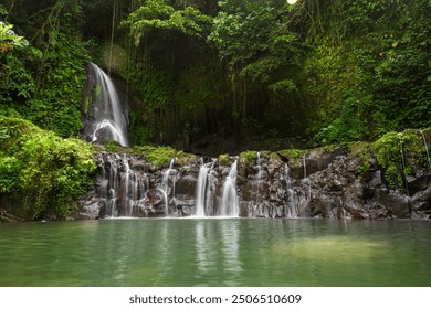 Taman Sari Waterfall, Bali, Indonesia - Powered by Shutterstock