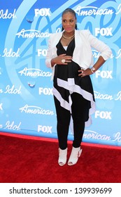 Tamar Braxton At The American Idol Season 12 Finale Arrivals, Nokia Theater, Los Angeles, CA 05-16-13