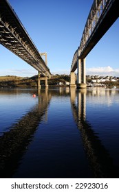 Tamar And Brunels Bridge, Plymouth, UK