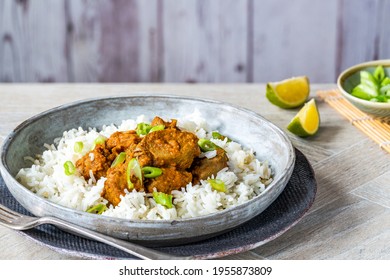 Tamarind Duck Curry With Basmati Rice