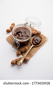 Tamarind Or Imli Fresh Puree, Paste From Pulp