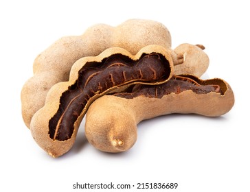 Tamarind Isolated On White Background