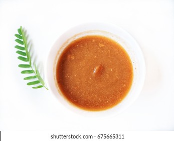 Tamarind Sauce Isolated