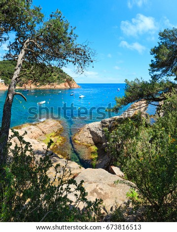 Similar – Image, Stock Photo Costa Brava Nature