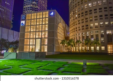 Tampa Bay, Florida. January 05, 2019 . The Florida's Museum Of Photographic Art In Downtown Area.