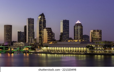 Tampa, FL Downtown Skyline