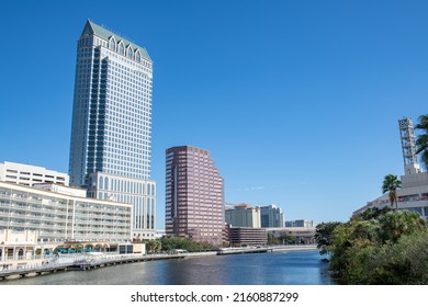 Tampa Florida January 3 2022 Cityscape Stock Photo 2160887299