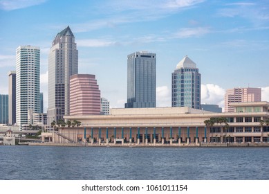 Tampa, Florida, USA downtown city skyline.