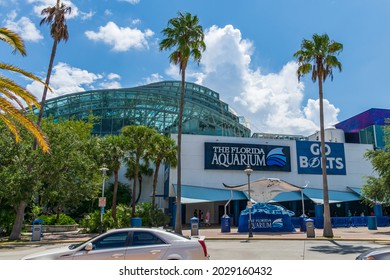 TAMPA, FLORIDA, USA - JULY 22, 2021: The Florida Aquarium