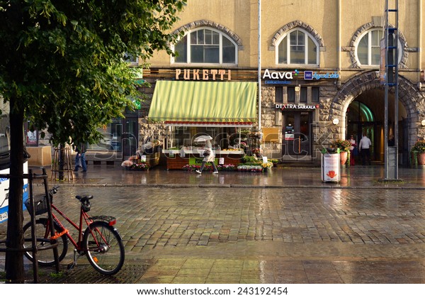 Tampere Finland August 28 14heavy Rain Stock Photo Edit Now