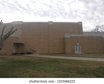 Tan Brick Building