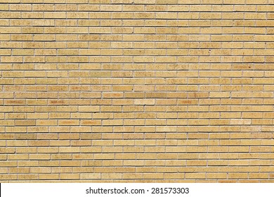 Tan Brick Exterior Wall