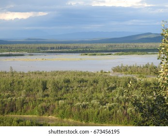 Tanana River In Alaska