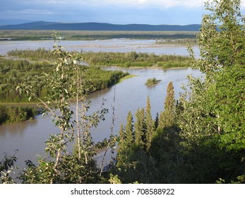 Tanana River In Alaska