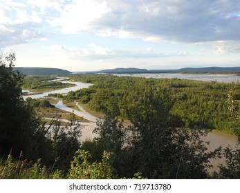 Tanana River In Alaska