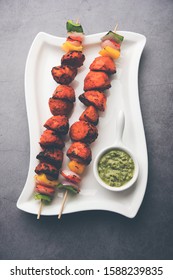 Tandoori Aloo Tikka Or Grilled Barbecue Potatoes