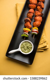 Tandoori Aloo Tikka Or Grilled Barbecue Potatoes